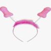 Comprar DIABLO PICANTE - 6 UDS ANTENAS PITO ROSA PURPURINA al mejor precio - Envíos Discretos