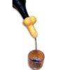 Comprar DIABLO PICANTE - DECANTADOR DE VINO FORMA PENE DORADO al mejor precio - Envíos Discretos