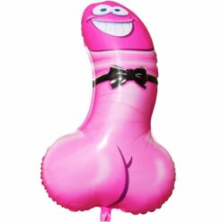 Comprar DIABLO PICANTE - GLOBO DE FIESTA FORMA PENE ROSA al mejor precio - Envíos Discretos
