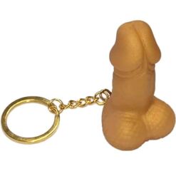 Comprar DIABLO PICANTE - LLAVERO FORMA PENE DORADO al mejor precio - Envíos Discretos