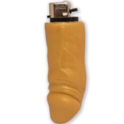 Comprar DIABLO PICANTE - MECHERO RECARGABLE FORMA PENE DORADO al mejor precio - Envíos Discretos