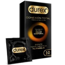 Comprar DUREX - CONEXIÓN TOTAL ULTRA FINO PLUS SIN LÁTEX 10 UNIDADES al mejor precio - Envíos Discretos