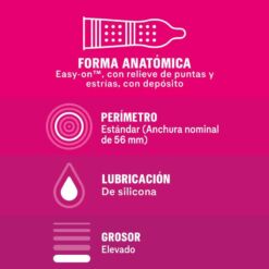 Comprar DUREX - DAME PLACER 12 UNIDADES al mejor precio - Envíos Discretos