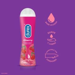 Comprar DUREX - LUBRICANTE PLAY CEREZA 50ML al mejor precio - Envíos Discretos