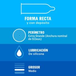 Comprar DUREX - NATURAL XL 12 UNIDADES al mejor precio - Envíos Discretos