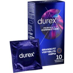 Comprar DUREX - PERFECT CONNECTION EXTRA LUBRICACION SILICONA 10 UNIDADES al mejor precio - Envíos Discretos