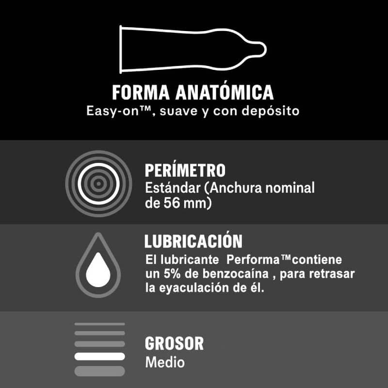 DUREX - PLACER PROLONGADO RETARDANTE 12 UNIDADES - piKanteo | Despierta tu lado más piKante Comprar DUREX - PLACER PROLONGADO RETARDANTE 12 UNIDADES al mejor precio - Envíos Discretos