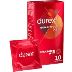Comprar DUREX - PRESERVATIVOS SENSITIVO XL 10 UNIDADES al mejor precio - Envíos Discretos