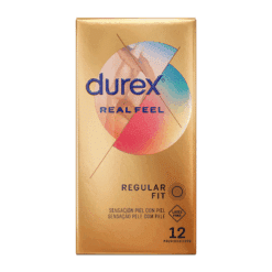 Comprar DUREX - REAL FEEL 12 UNIDADES al mejor precio - Envíos Discretos