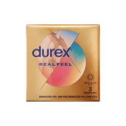 Comprar DUREX - REAL FEEL PRESERVATIVOS 3 UNIDADES al mejor precio - Envíos Discretos