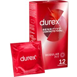 Comprar DUREX - SENSITIVO CONTACTO TOTAL 12 UNIDADES al mejor precio - Envíos Discretos