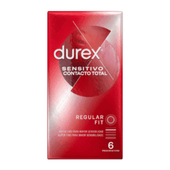 Comprar DUREX - SENSITIVO CONTACTO TOTAL 6 UNIDADES al mejor precio - Envíos Discretos