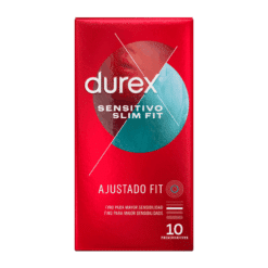 Comprar DUREX - SENSITIVO SLIM FIT 10 UNIDADES al mejor precio - Envíos Discretos