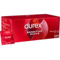 Comprar DUREX - SENSITIVO SUAVE 144 UNIDADES al mejor precio - Envíos Discretos