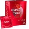 Comprar DUREX - SENSITIVO SUAVE 24 UNIDADES al mejor precio - Envíos Discretos