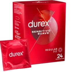 Comprar DUREX - SENSITIVO SUAVE 24 UNIDADES al mejor precio - Envíos Discretos