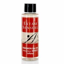 Comprar EXTASE SENSUAL - ACEITE MASAJE EFECTO CALOR CON FEROMONAS PIRULET 100 ML al mejor precio - Envíos Discretos