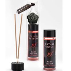 Comprar EXTASE SENSUAL - ACEITE MASAJE EFECTO EXTRA FRESH FRESA 100 ML al mejor precio - Envíos Discretos