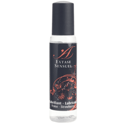 Comprar EXTASE SENSUAL - LUBRICANTE FRESA VIAJE 35 ML al mejor precio - Envíos Discretos