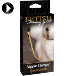 Comprar FETISH FANTASY GOLD - PINZAS PARA LOS PEZONES al mejor precio - Envíos Discretos