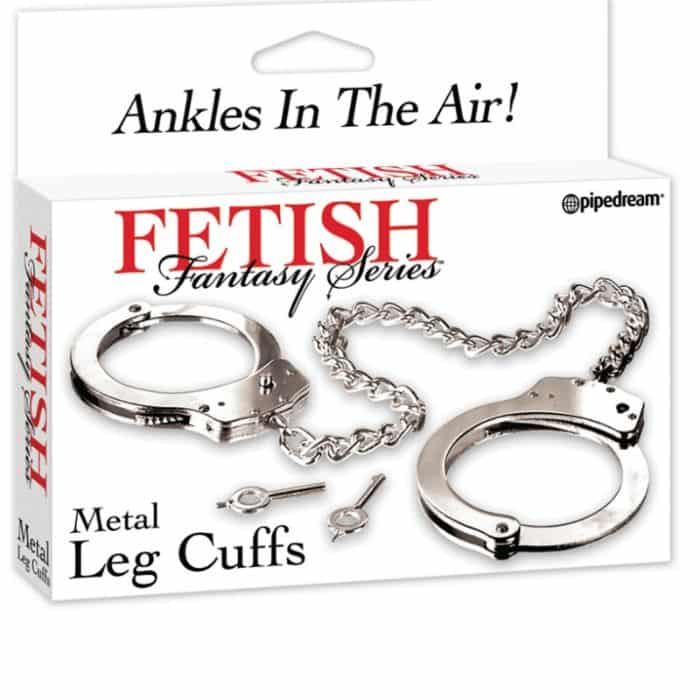 FETISH FANTASY SERIES - ESPOSAS DE METAL PARA PIERNAS - piKanteo | Despierta tu lado más piKante Comprar FETISH FANTASY SERIES - ESPOSAS DE METAL PARA PIERNAS al mejor precio - Envíos Discretos