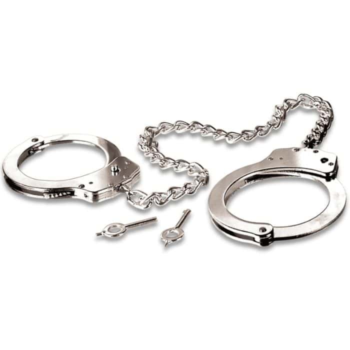 FETISH FANTASY SERIES - ESPOSAS DE METAL PARA PIERNAS - piKanteo | Despierta tu lado más piKante Comprar FETISH FANTASY SERIES - ESPOSAS DE METAL PARA PIERNAS al mejor precio - Envíos Discretos