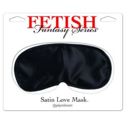 Comprar FETISH FANTASY SERIES - MASCARA SATINADA NEGRA al mejor precio - Envíos Discretos