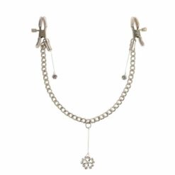 Comprar FETISH FANTASY SERIES - PINZAS CON CADENA PARA PEZONES TRÉBOL al mejor precio - Envíos Discretos