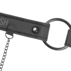 Comprar FETISH SUBMISSIVE - ANILLA MORDAZA CON PINZAS PARA PEZONES al mejor precio - Envíos Discretos
