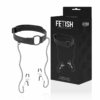 Comprar FETISH SUBMISSIVE - ANILLA MORDAZA CON PINZAS PARA PEZONES al mejor precio - Envíos Discretos