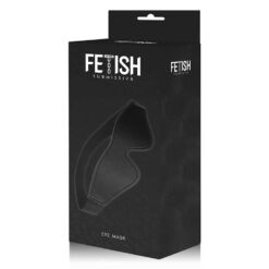 Comprar FETISH SUBMISSIVE - ANTIFAZ CUERO VEGANO CON FORRO DE NEOPRENO al mejor precio - Envíos Discretos
