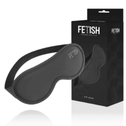 Comprar FETISH SUBMISSIVE - ANTIFAZ CUERO VEGANO II CON FORRO DE NEOPRENO al mejor precio - Envíos Discretos