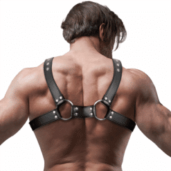 Comprar FETISH SUBMISSIVE ATTITUDE - ARNÉS BULLDOG AJUSTABLE ECOPIEL PECHO HOMBRE al mejor precio - Envíos Discretos