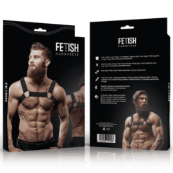Comprar FETISH SUBMISSIVE ATTITUDE - ARNÉS DEPORTIVO AJUSTABLE NEOPRENO PECHO HOMBRE al mejor precio - Envíos Discretos