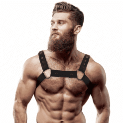 Comprar FETISH SUBMISSIVE ATTITUDE - ARNÉS DEPORTIVO AJUSTABLE NEOPRENO PECHO HOMBRE al mejor precio - Envíos Discretos