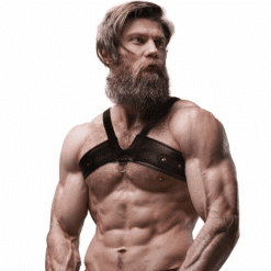 Comprar FETISH SUBMISSIVE ATTITUDE - ARNÉS ECOPIEL BRIGADE PECHO HOMBRE al mejor precio - Envíos Discretos