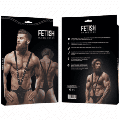 Comprar FETISH SUBMISSIVE ATTITUDE - ARNÉS ECOPIEL FORMA DE V HOMBRE al mejor precio - Envíos Discretos