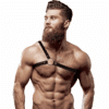 Comprar FETISH SUBMISSIVE - ATTITUDE ARNÉS ECOPIEL HOMBRO CRUZADO HOMBRE al mejor precio - Envíos Discretos