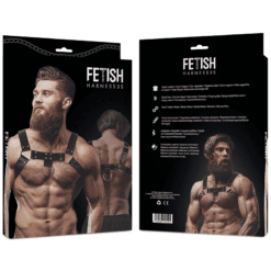 Comprar FETISH SUBMISSIVE ATTITUDE - ARNÉS ECOPIEL PECHO HOMBRE al mejor precio - Envíos Discretos