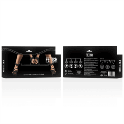 Comprar FETISH SUBMISSIVE BONDAGE - BARRA SEPARADORA AJUSTABLE 4 PIEZAS al mejor precio - Envíos Discretos