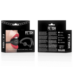 Comprar FETISH SUBMISSIVE BONDAGE - MORDAZA DE BOLA DE SILICONA TRANSPIRABLE al mejor precio - Envíos Discretos