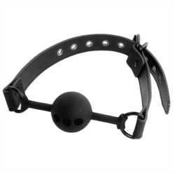 Comprar FETISH SUBMISSIVE BONDAGE - MORDAZA DE BOLA DE SILICONA TRANSPIRABLE al mejor precio - Envíos Discretos