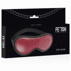 Comprar FETISH SUBMISSIVE DARK ROOM - ANTIFAZ CUERO VEGANO CON FORRO DE NEOPRENO al mejor precio - Envíos Discretos