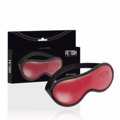 Comprar FETISH SUBMISSIVE DARK ROOM - ANTIFAZ CUERO VEGANO CON FORRO DE NEOPRENO al mejor precio - Envíos Discretos