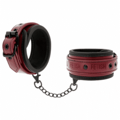 Comprar FETISH SUBMISSIVE DARK ROOM - ESPOSAS CUERO VEGANO CON FORRO DE NEOPRENO al mejor precio - Envíos Discretos