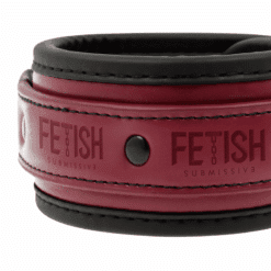 Comprar FETISH SUBMISSIVE DARK ROOM -  ESPOSAS TOBILLOS CUERO VEGANO CON FORRO DE NEOPRENO al mejor precio - Envíos Discretos