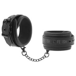 Comprar FETISH SUBMISSIVE - ESPOSAS CUERO VEGANO CON FORRO DE NEOPRENO al mejor precio - Envíos Discretos