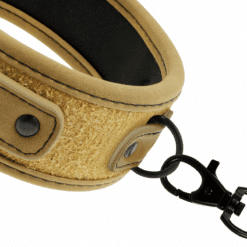 Comprar FETISH SUBMISSIVE ORIGEN - COLLAR CON CADENA CON FORRO DE NEOPRENO al mejor precio - Envíos Discretos