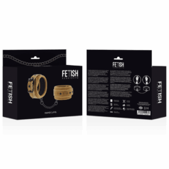 Comprar FETISH SUBMISSIVE ORIGEN - ESPOSAS CUERO VEGANO CON FORRO DE NEOPRENO al mejor precio - Envíos Discretos