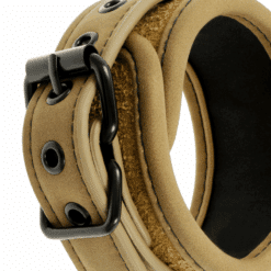 Comprar FETISH SUBMISSIVE ORIGEN - ESPOSAS CUERO VEGANO CON FORRO DE NEOPRENO al mejor precio - Envíos Discretos